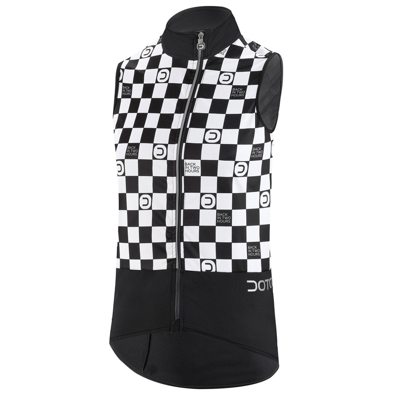 Dotout Breeze vest - Black white