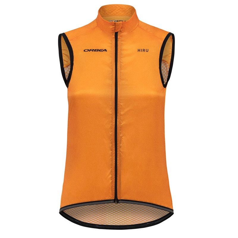 Orbea Core Windbreaker woman vest - Orange