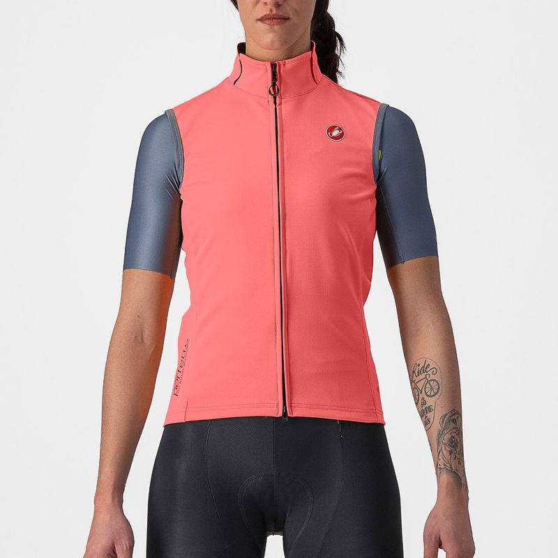 Castelli Perfetto RoS 2 women vest - Pink