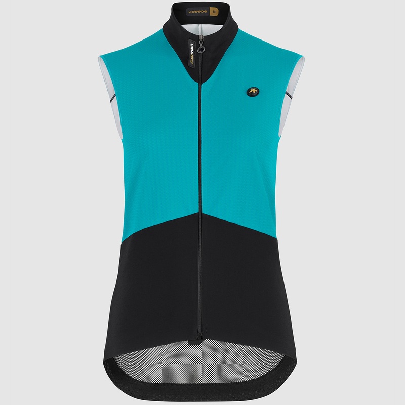 Assos UMA GTV Spring Fall C2 women vest - Blue