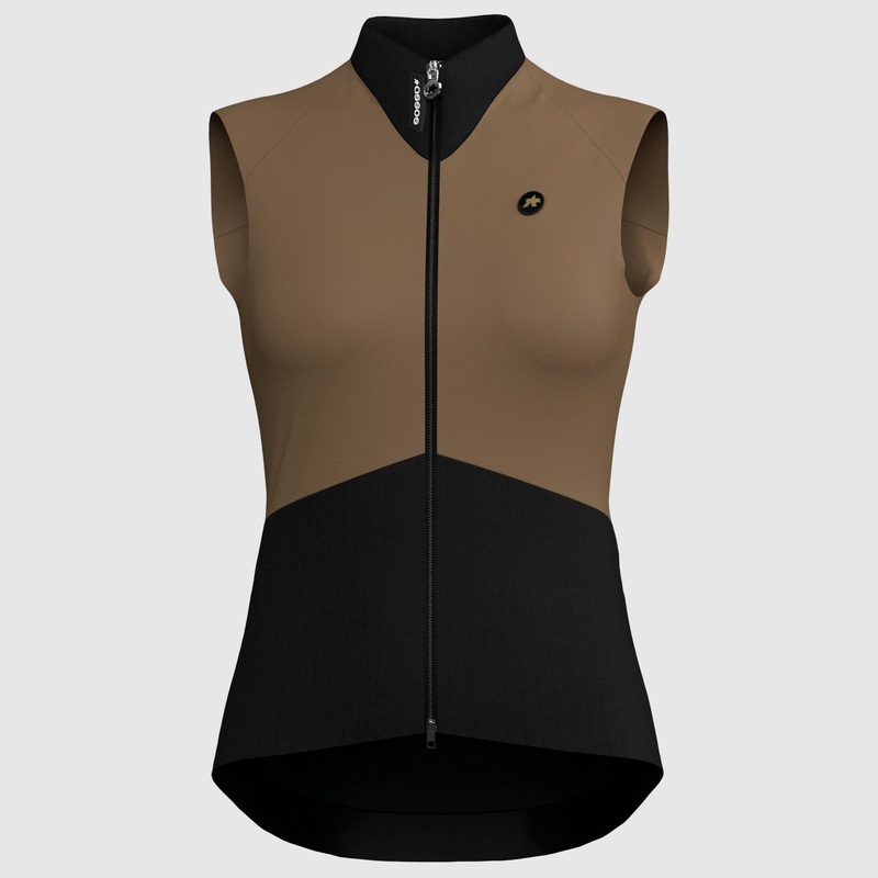 Assos UMA GTV Spring Fall S11 women vest - Brown