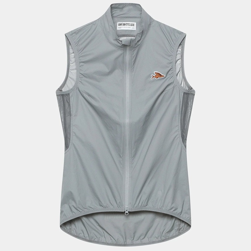 Cafe du Cycliste Edith women vest - Grey