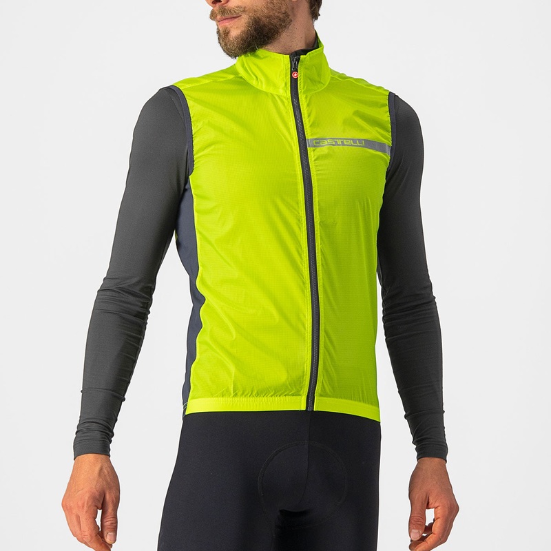 Castelli Squadra Stretch vest - Green