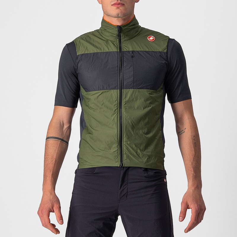 Castelli Unlimited Puffy vest - Green