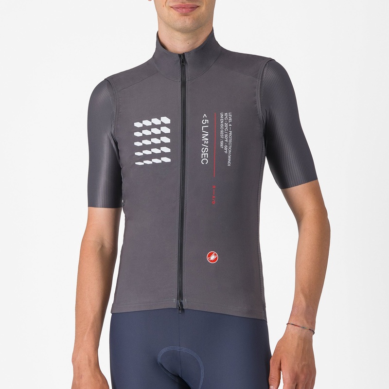 Castelli Espresso R-A/D vest - Grey
