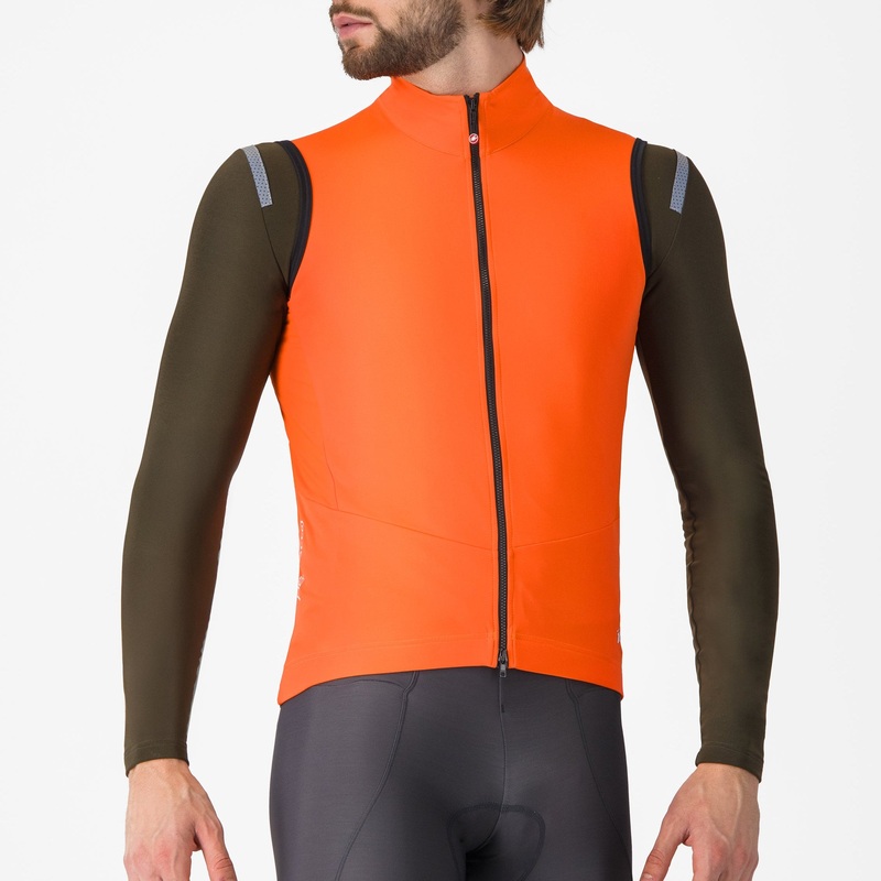 Castelli Perfetto Air vest - Orange