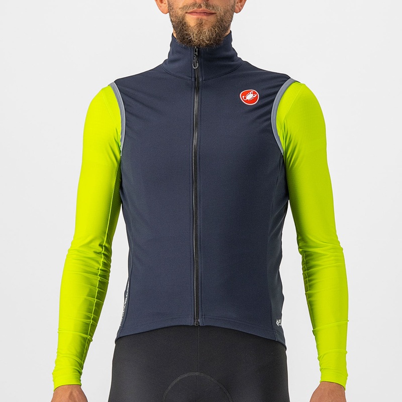 Castelli Perfetto RoS 2 gilet - Dark blue