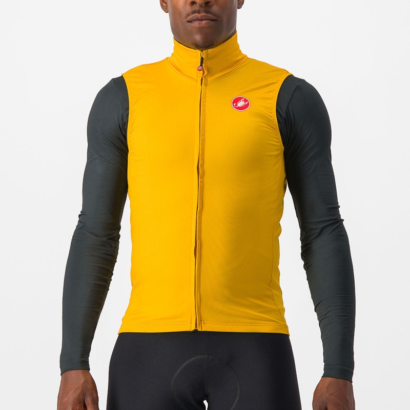 Castelli Pro Thermal Mid vest - Yellow
