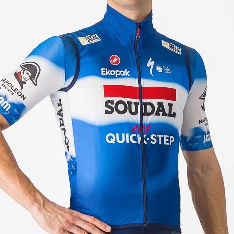 Castelli Soudal Quick-Step 2024 Pro Light Wind vest