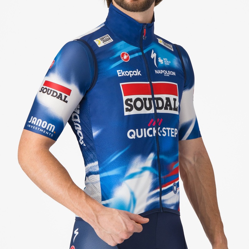 Castelli Soudal Quick-Step 2025 Pro Light Wind vest