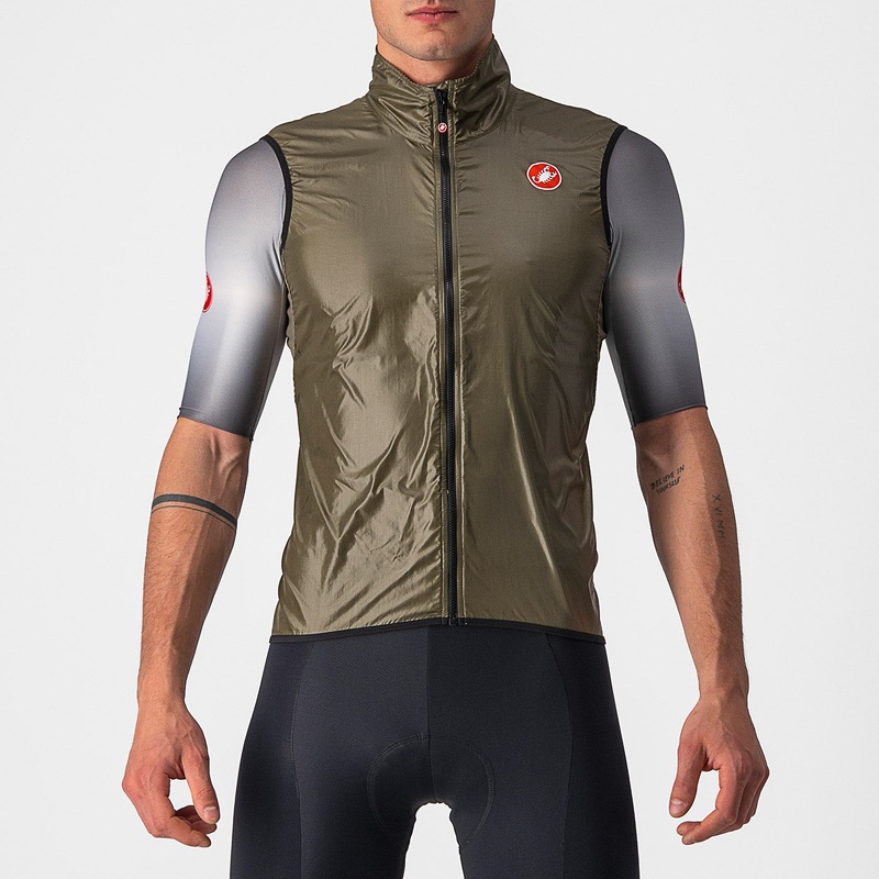 Castelli Aria vest - Green