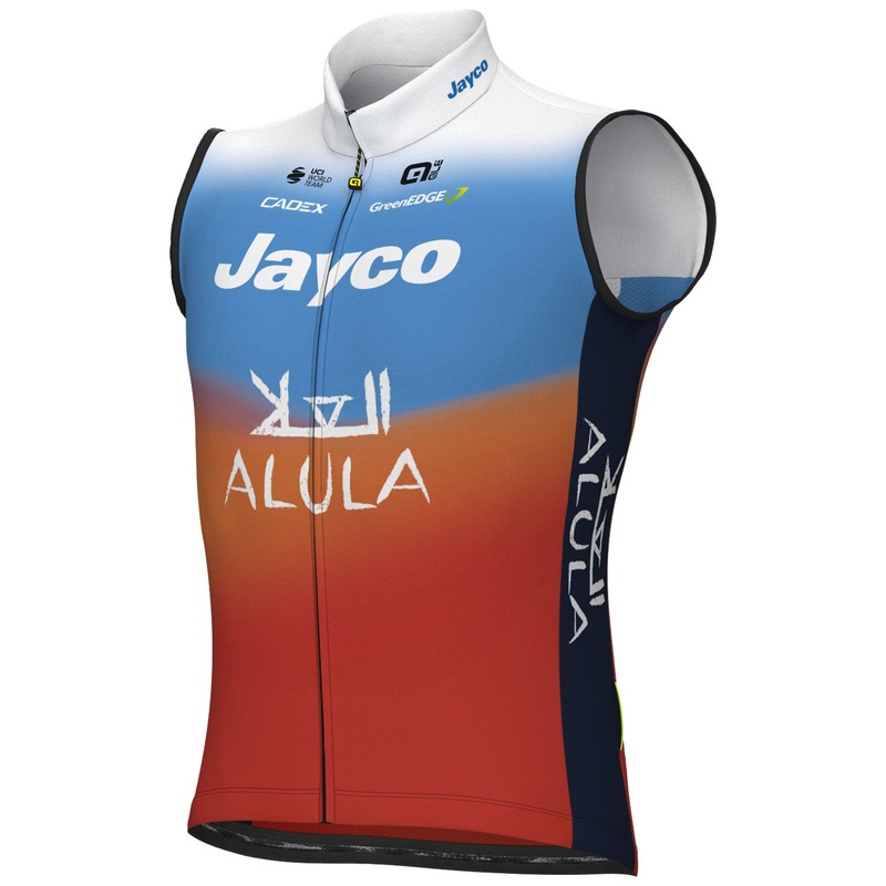 Ale Team Jayco Alula 2024 wind vest