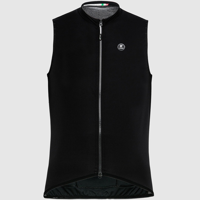 Pissei Prima Pelle wind vest - Black