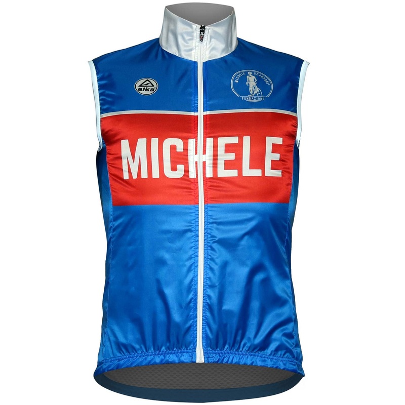 Alka Michele Scarponi wind vest - Blue