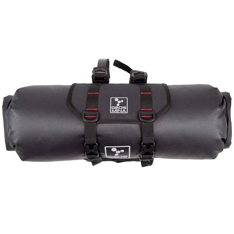Geosmina Harness Roll handlebar bag - Black