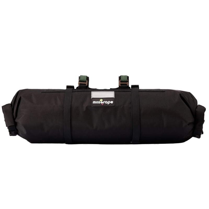 Miss Grape Tendril 10.7 Handlebar Bag - Black