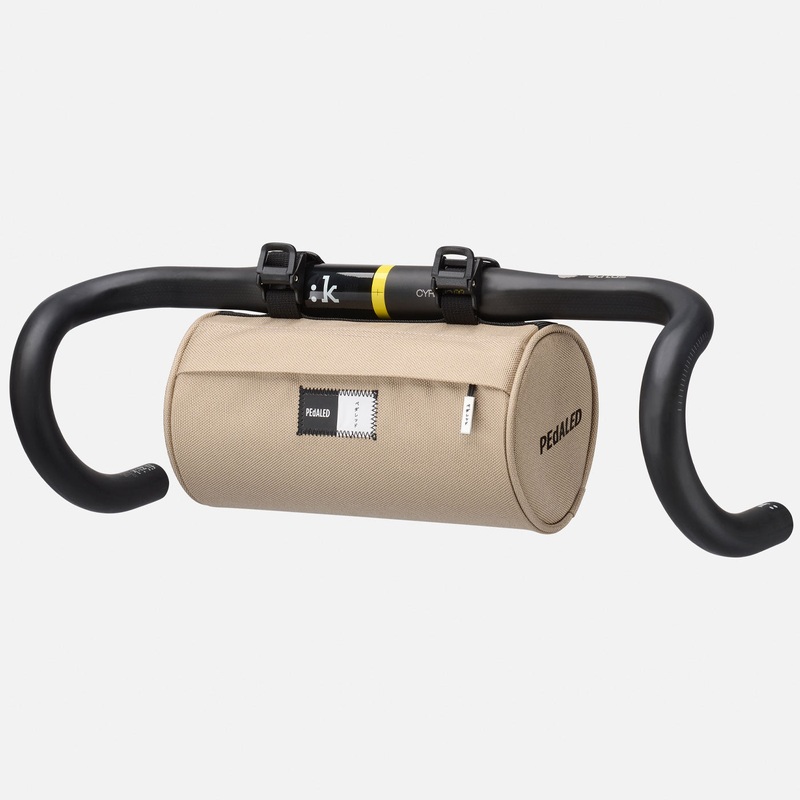 Pedaled Odyssey Handlebar Bag - Beige