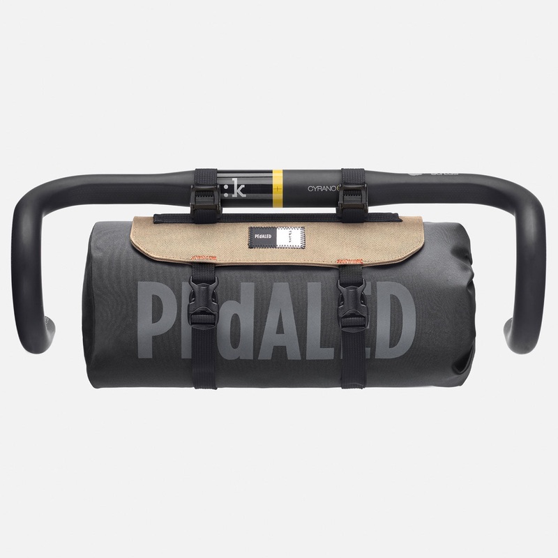 Pedaled Odyssey Waterproof Handlebar Bag - Beige