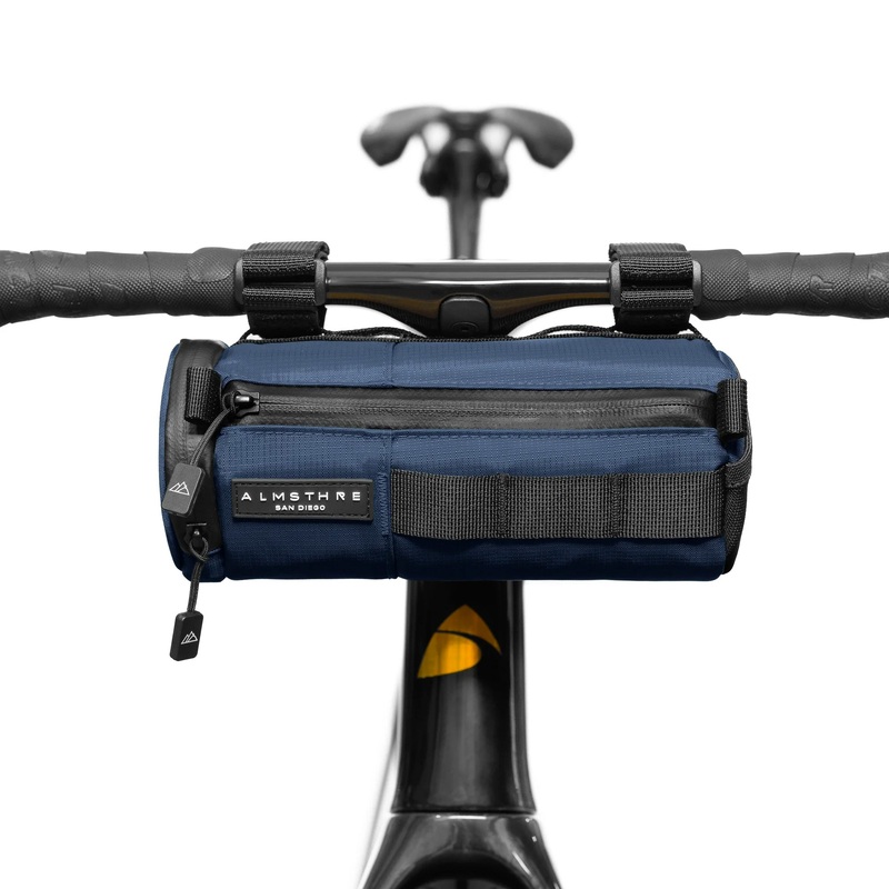 ALMSTHRE Compact Handlebar Bag - Blue