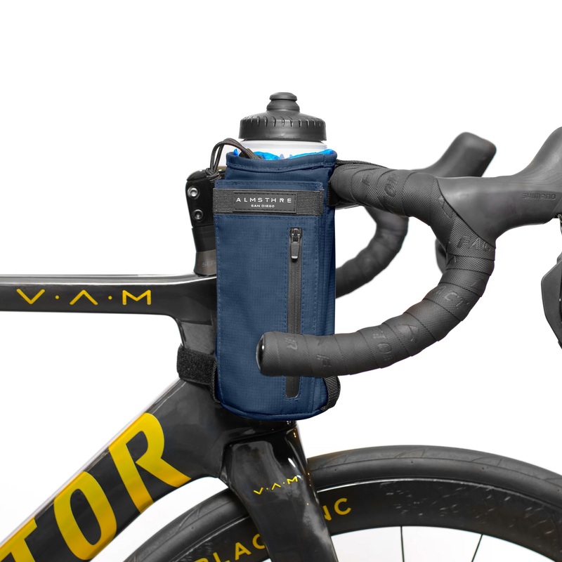 ALMSTHRE Stem Feed Handlebar Bag - Blue