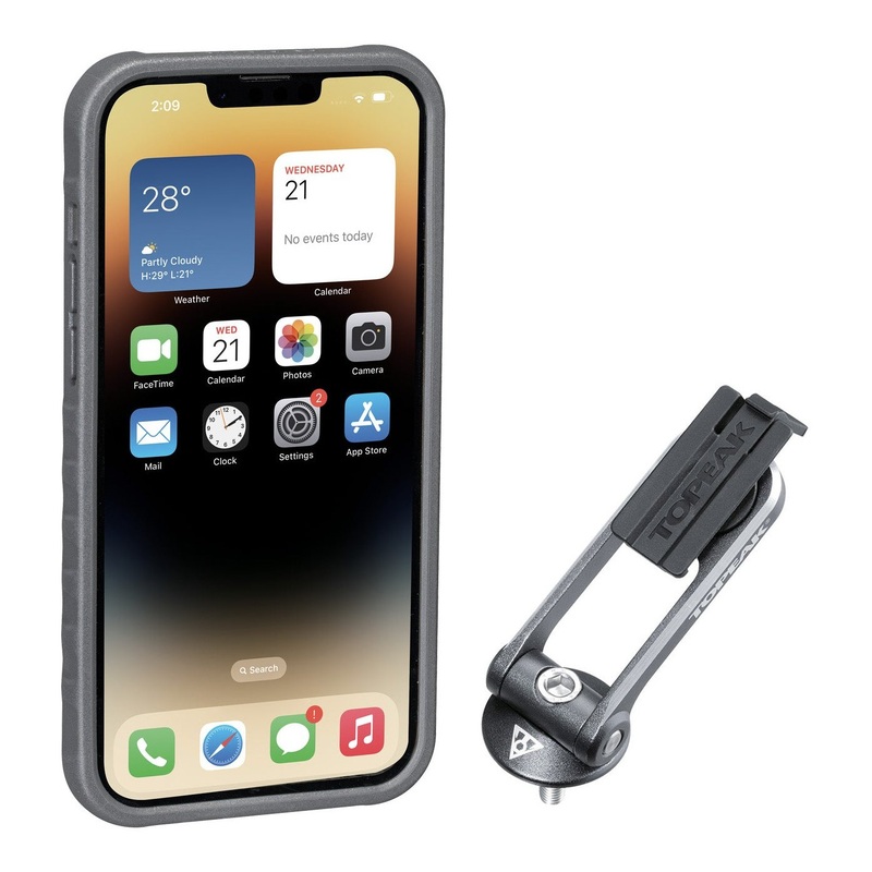 Topeak RideCase for iPhone 14 Plus black/gray with stand