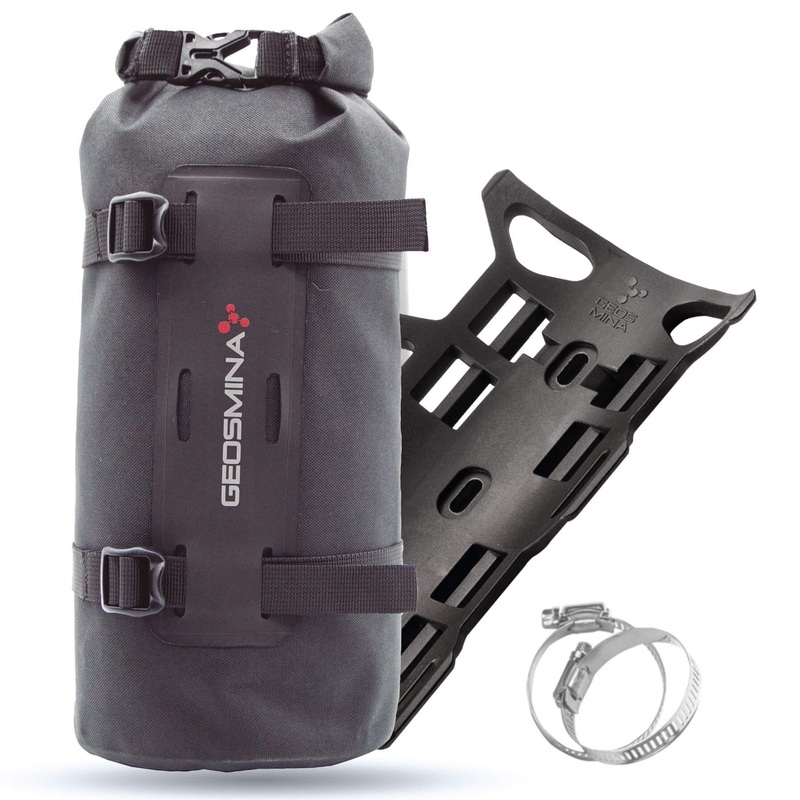 Geosmina Cargo Cage Fork bag - Black