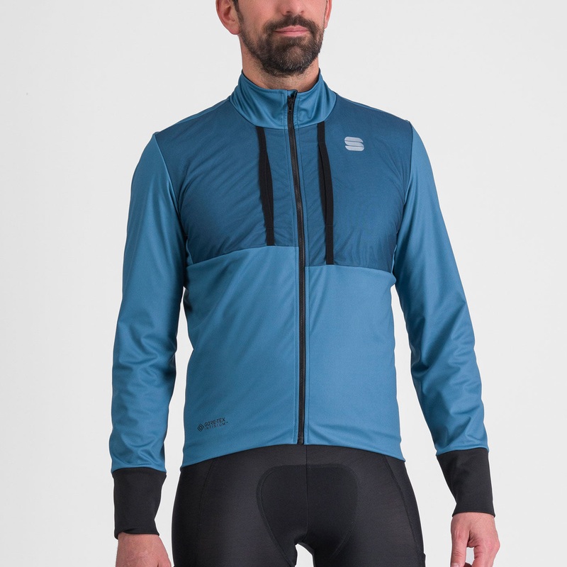 Sportful Supergiara jacket - Light blue