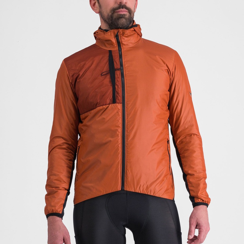 Sportful Supergiara Puffy jacket - Orange