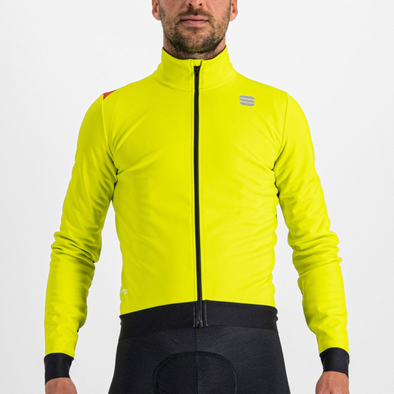 Sportful Fiandre Medium jacket - Yellow