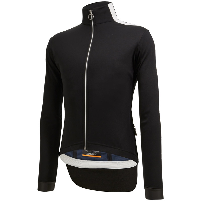 Santini Vega Multi Hooded jacket - Black