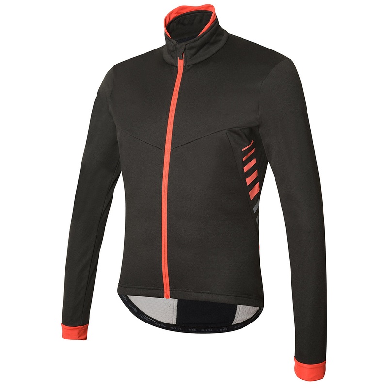 Rh+ Logo 2 jacket - Black red