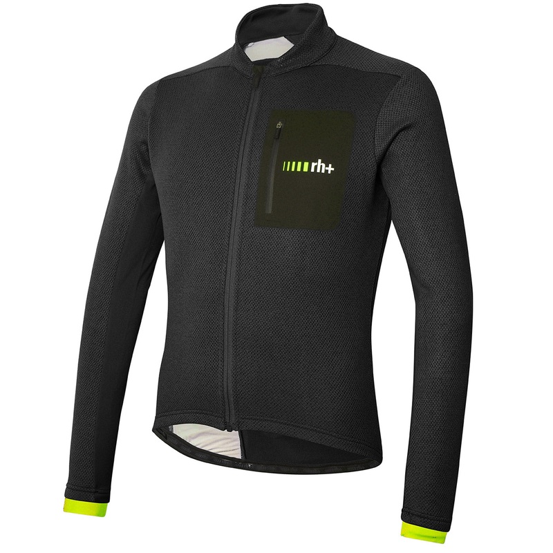 Rh+ All Road Sweater jacket - Black yellow