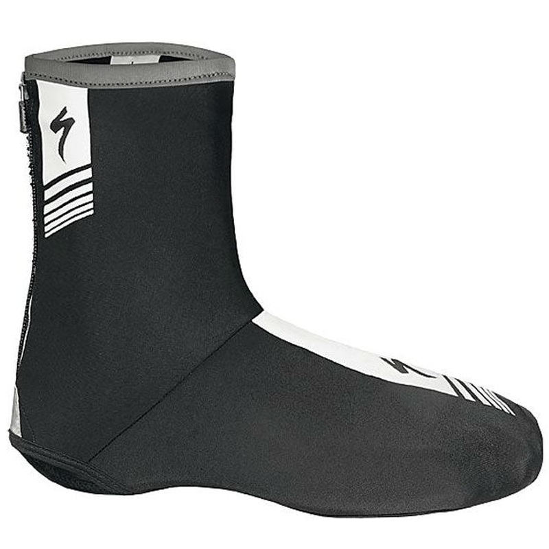 Specialized Elastic Zip 14 shoecover - Black White
