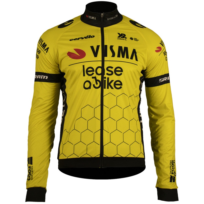 Team Visma Lease a bike 2025 Premiun Polartec jacket