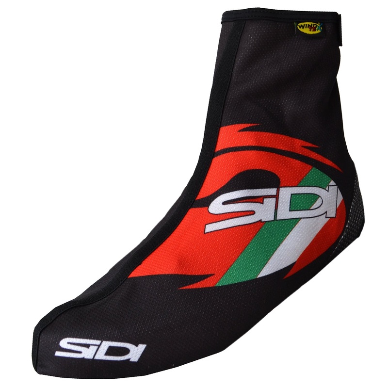 Sidi Wind overshoe - Black red