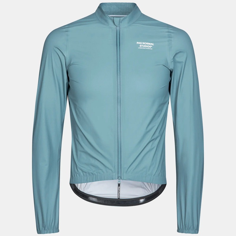 Pas Normal Studios Mechanism Pertex Rain Jacket - Light Green