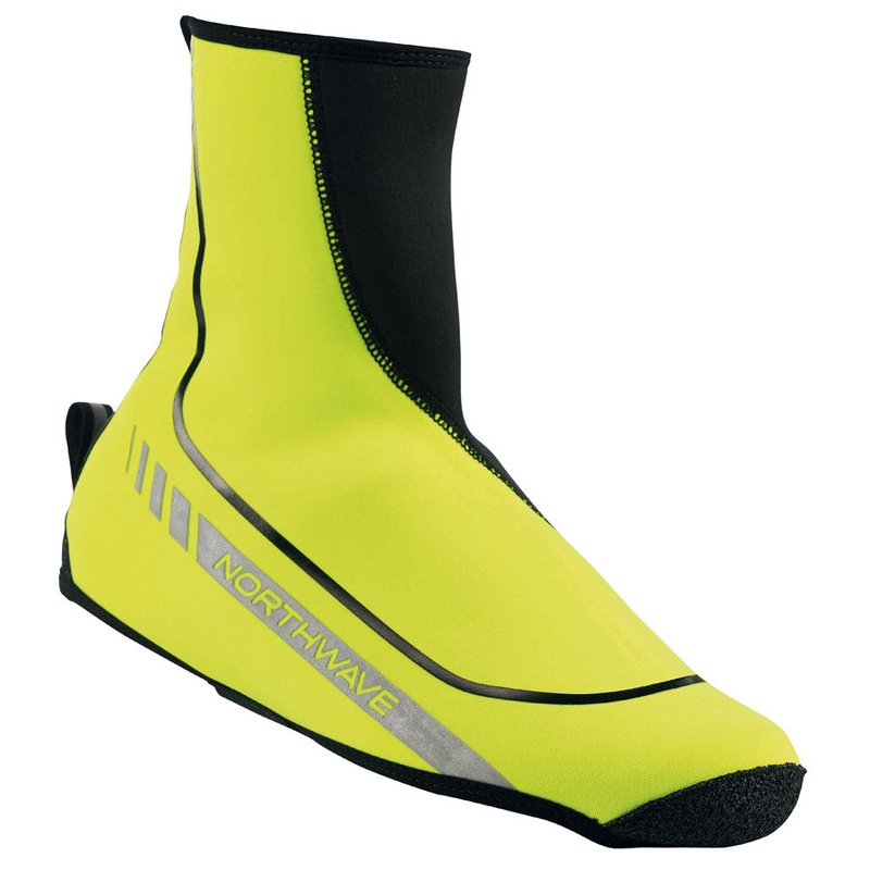 Northwave Sonic High Shoe Cover - Yellow Black