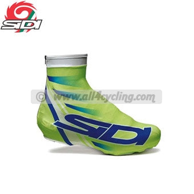Sidi Lycra Overshoes Green Fluo