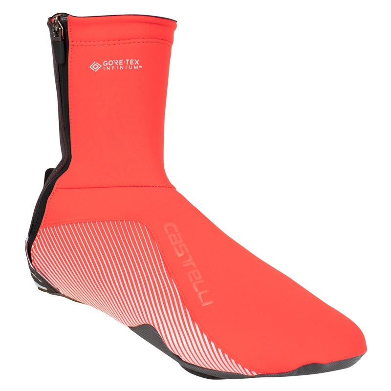 Castelli Dinamica woman thermal overshoe - Red