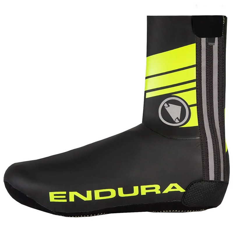 Endura Road Overshoe - Black yellow