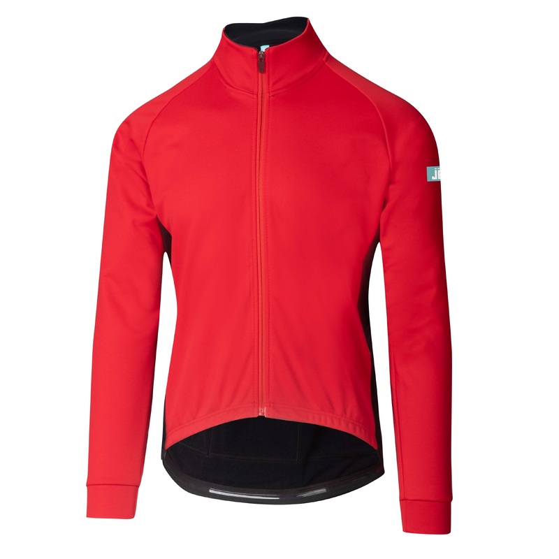 Juf Essential Thermal hybrid Jacket - Red Black