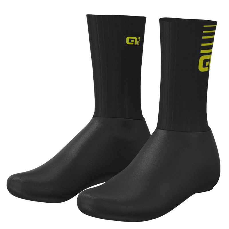 Ale Whizzy overshoes - Black yellow