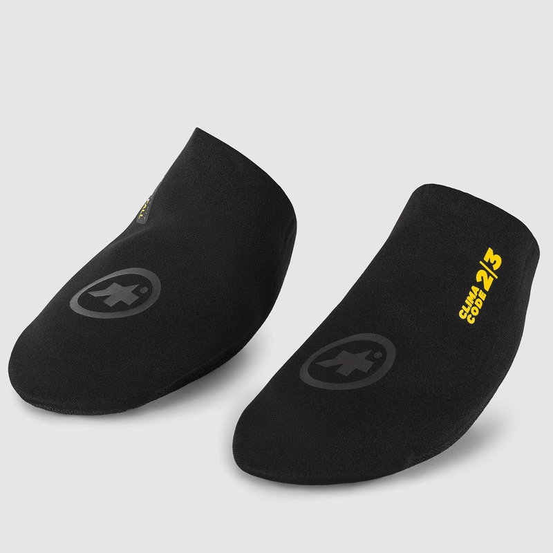 Assos Spring Fall Evo toe warmer - Black