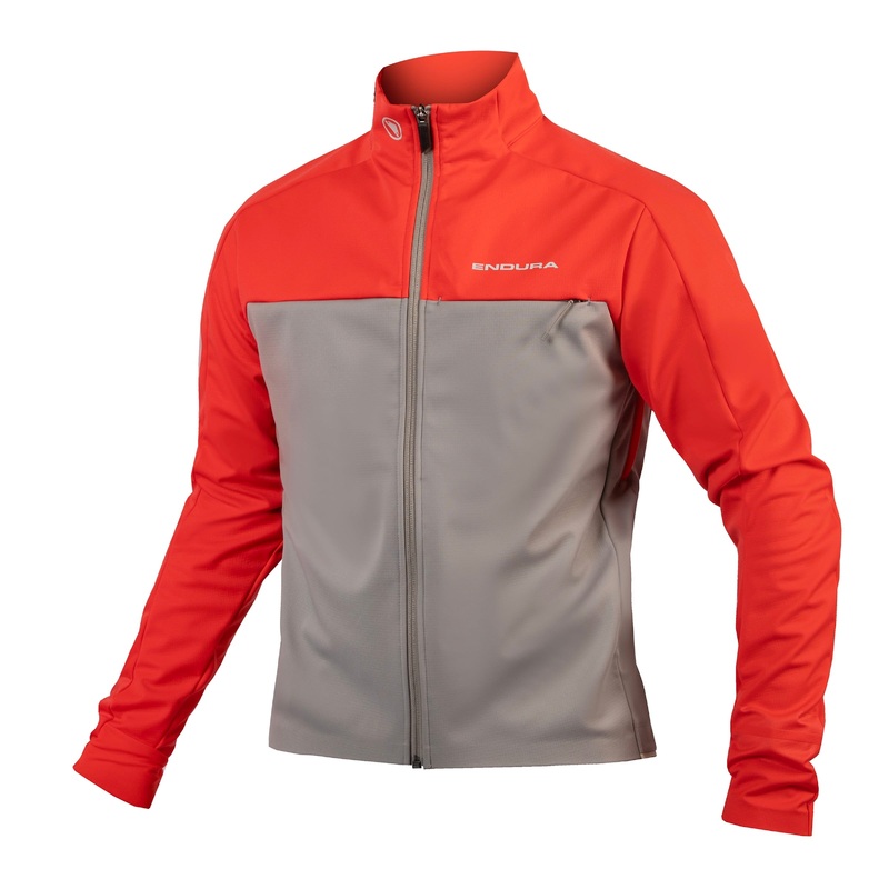 Endura Windchill 2 jacket - Red Grey