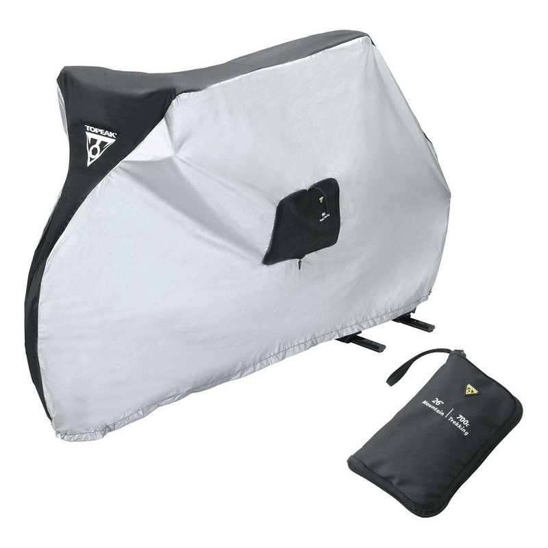 Topeak black/silver racing bike cover