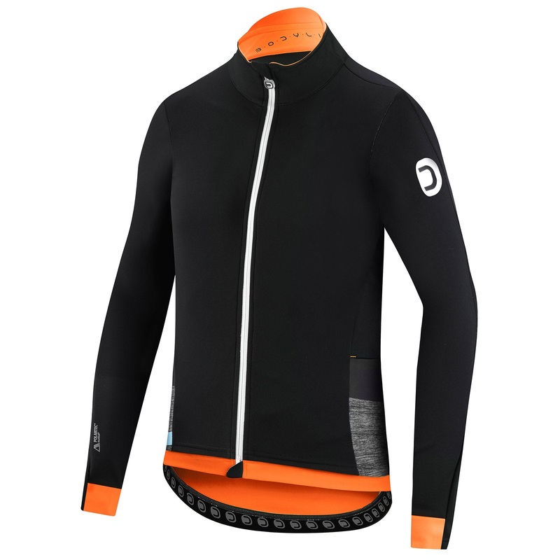 Dotout Bodylink jacket - Black orange