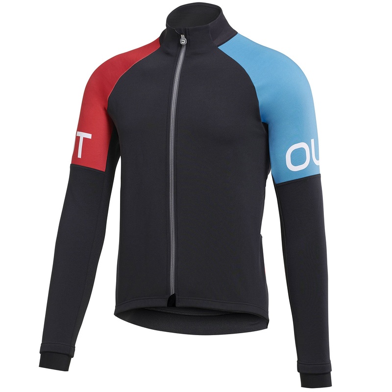 Dotout Comet jacket - Red light blue