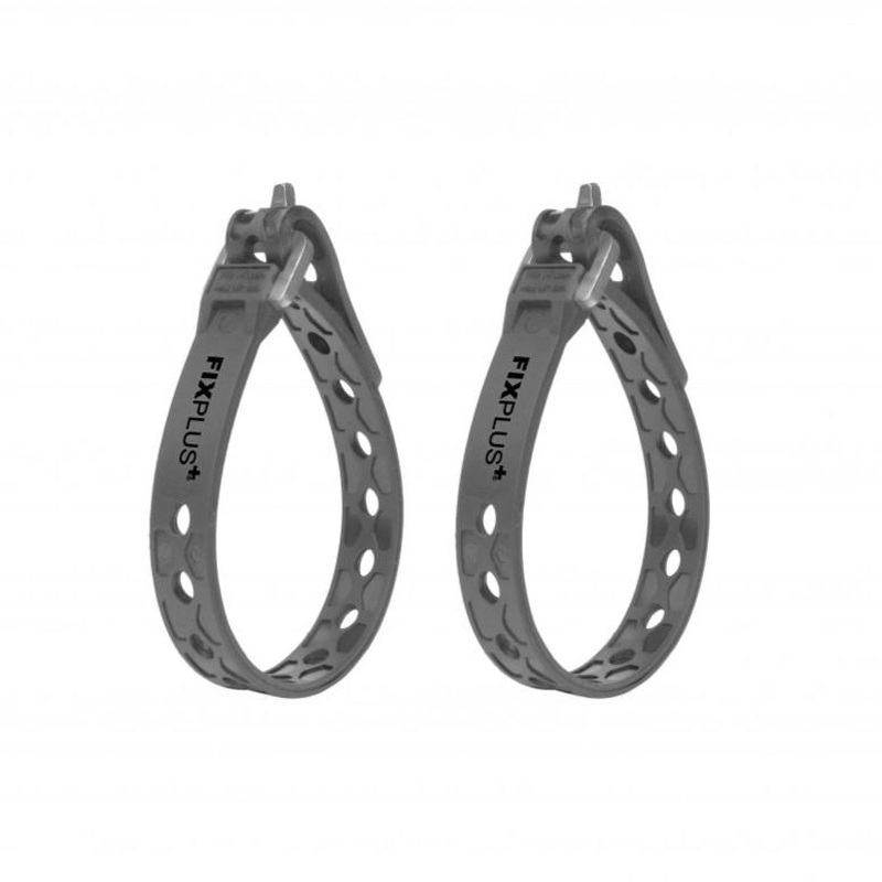 Fixplus strap pair 23 cm - Grey