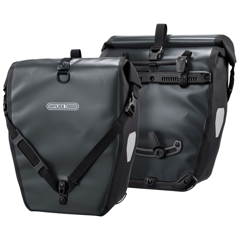 Ortlieb Back-Roller rear bags pair - Grey