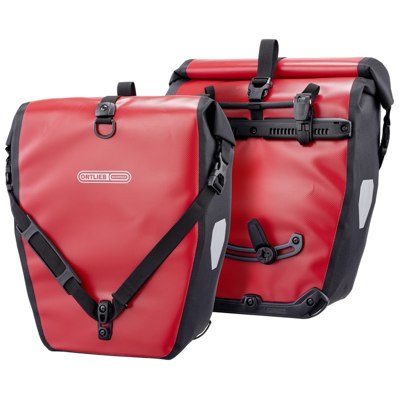 Ortlieb Back-Roller rear bags pair - Red